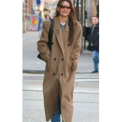 Katie Holmes NYC Street Style Coat Katie Holmes NYC Street Style Coat
