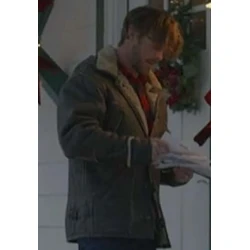 Lars Slind Holiday Twist Shearling Jacket