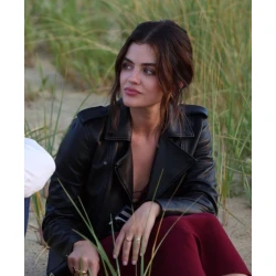 Lucy Hale Which Brings Me to You Black Jacket Lucy Hale Which Brings Me to You Black Jacket