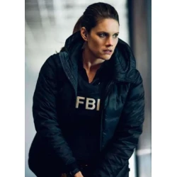 Maggie Bell FBI Black Puffer Jacket