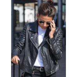Michelle Keegan Manchester Street Style Jacket