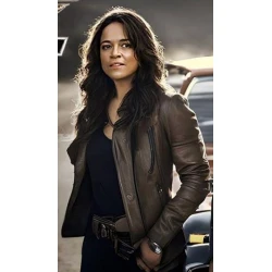 Michelle Rodriguez Fast X 2 Leather Jacket