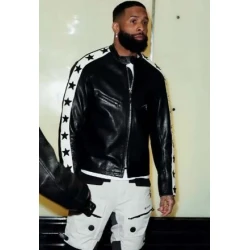 Odell Beckham Jr. Leather Jacket Odell Beckham Jr. Leather Jacket