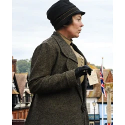 Olivia Colman Wicked Little Letters Wool Coat Olivia Colman Wicked Little Letters Wool Coat
