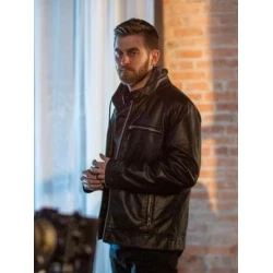 Patrick Taft Bag of Lies 2024 Black Leather Jacket