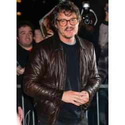 Pedro Pascal Leather Jacket Pedro Pascal Leather Jacket