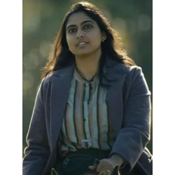 Rani Singh Sweet Tooth Purple Coat Rani Singh Sweet Tooth Purple Coat