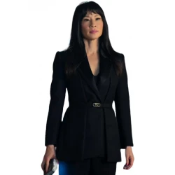 Red One Lucy Liu Black Coat