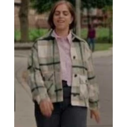 Run The Burbs S3 Rakhee Morzaria Plaid Jacket