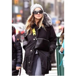 Sandra Bullock Fur Collar Coat Sandra Bullock Fur Collar Coat