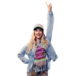 Space Cadet Emma Roberts Denim Jacket