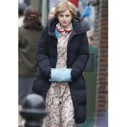 The Crown S04 Princess Diana Puffer Coat