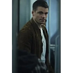 The Night Agent Gabriel Basso Suede Jacket