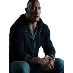 The Rock Rundown 2 Dwayne Johnson Black Jacket