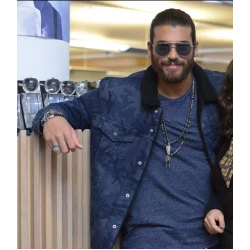 Can Yaman Erkenci Kus Denim Jacket