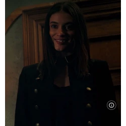 Locke And Key Laysla De Oliveira Wool Coat Locke And Key Laysla De Oliveira Wool Coat