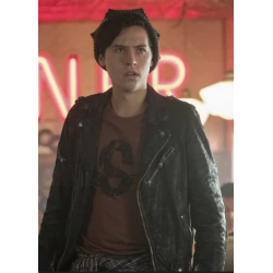 Riverdale S02 Cole Sprous leather jacket