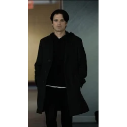 Sharper 2023 Sebastian Stan Coat