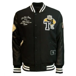 Top Gun Bulldog Varsity Wool Jacket