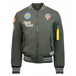 Top Gun Vietnam Canvas Bomber Jacket