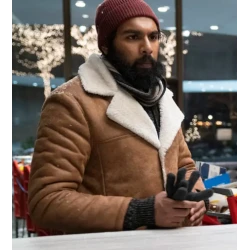 Station Eleven 2021 Himesh Patel Coat