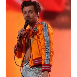 Love On Tour Horsens Harry Styles Orange Jacket