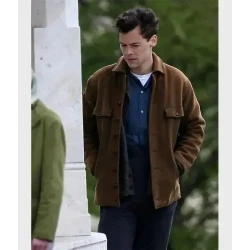 My Policeman 2022 Tom Burgess Brown Jacket