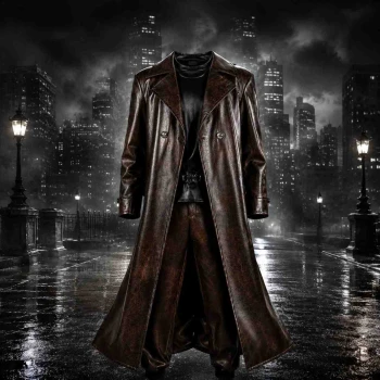 Spider Noir Costume Ben Reilly Leather Trench Coat Guide