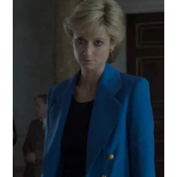 The Crown S05 Princess Diana Blue Blazer