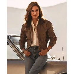 Top Gun Maverick Penny Benjamin Brown Jacket