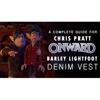 A complete Guide For Chris Pratt Onward Barley L:ight Foot Denim Vest