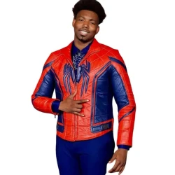 Dominique Barrett 2026 Spider-Man Leather Jacket