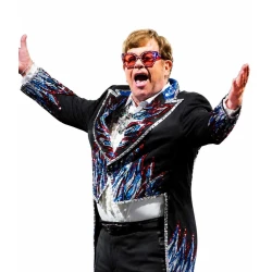 Elton John Milan Rockstar Tailcoat Jacket