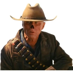 Fallout Season 2 Walton Goggins The Ghoul Leather Coat
