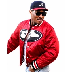 Future Red Bomber Jacket  Spring Summer Fashion Show 2026 