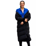 Gal Gadot The Runner 2026 Black Puffer Coat