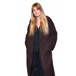 Georgia Wales Bad Behaviour Maroon Coat Georgia Wales Bad Behaviour Maroon Coat