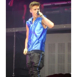 Justin Bieber Shirtless Staples Center Vest Justin Bieber Shirtless Staples Center Vest