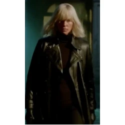 Charlize Theron Atomic Blonde Black Coat