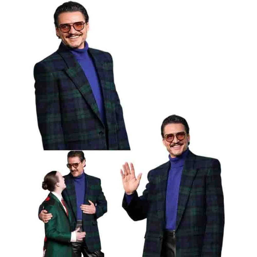Pedro pascal Green Blazer
