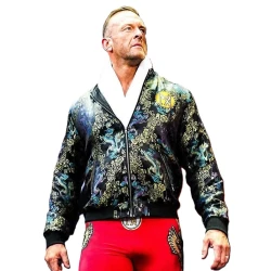 SummerSlam 2026 Nick Aldis Black Bomber Jacket