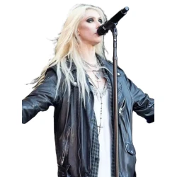 Taylor Momsen 2026 Leather Jacket