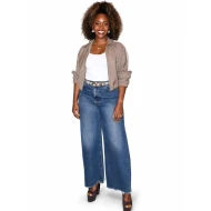 Teyonah Parris Taupe Cropped Jacket