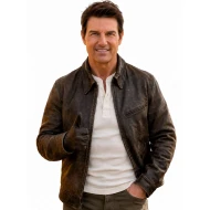 Tom Cruise Digger 2026 Leather Jacket