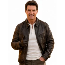 Tom Cruise Digger 2026 Leather Jacket