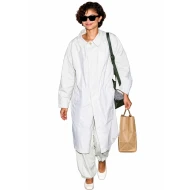Zendaya New York City 2026 Light Grey Coat