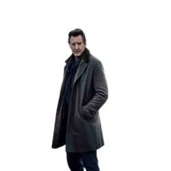 Liam Neeson Ice Road 2: Road to the Sky Grey Coat