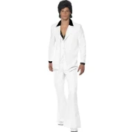 1970s White Disco Suit Men's Costume