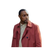 56 Days Karl Connolly Rust Red Coat