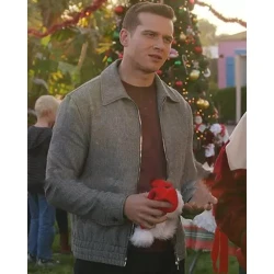 Season 5 Evan’s Grey Zip Jacket